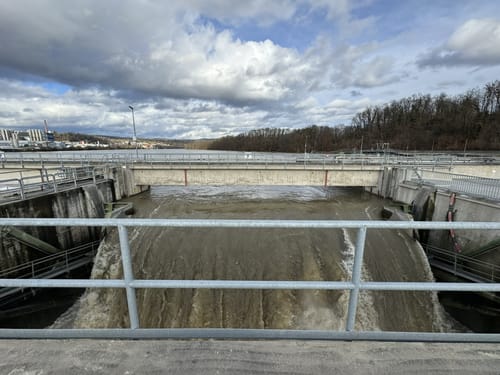 Rheinuferweg: Rheinfelden - Wasserkraftwerk
