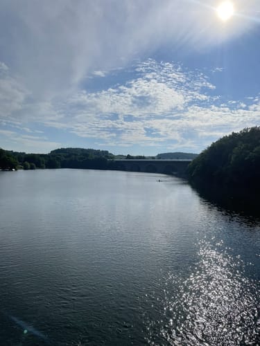 Talsperrenrundweg Talsperre Pöhl