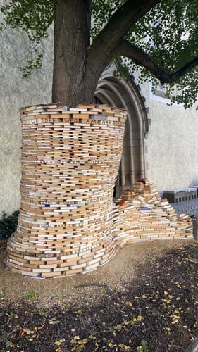 Entlang der historischen Stadtmauer Görlitz
