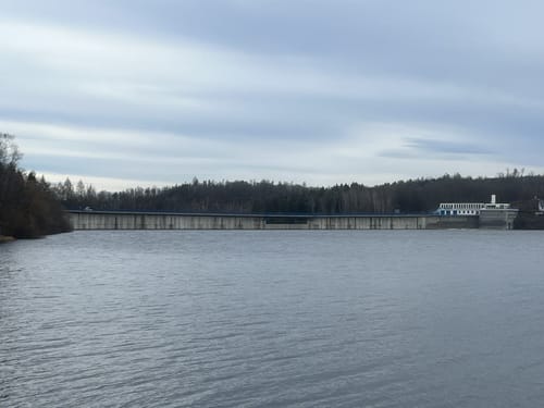 Talsperrenrundweg Talsperre Pöhl