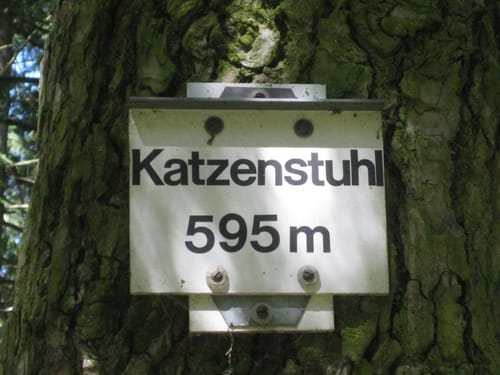MTB-Tour zum Katzenstuhl ab Dottingen