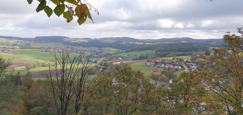 Runde im Schlosspark Falkenstein