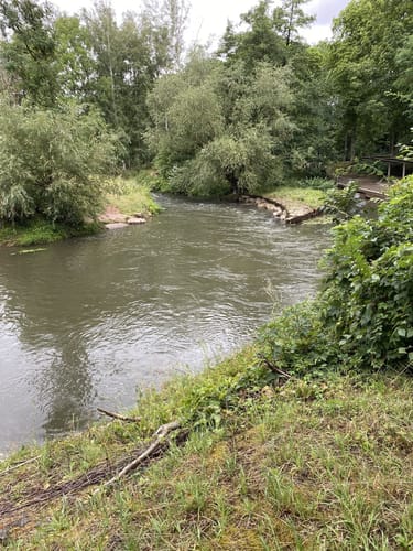Bad Kissingen entlang der Fränkischen Saale