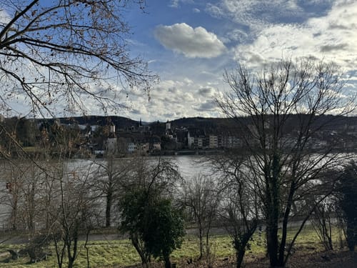 Rheinuferweg: Rheinfelden - Wasserkraftwerk