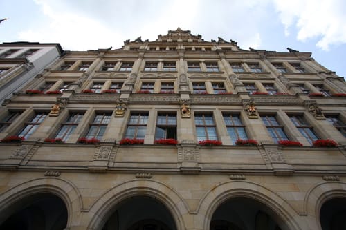 Entlang der historischen Stadtmauer Görlitz