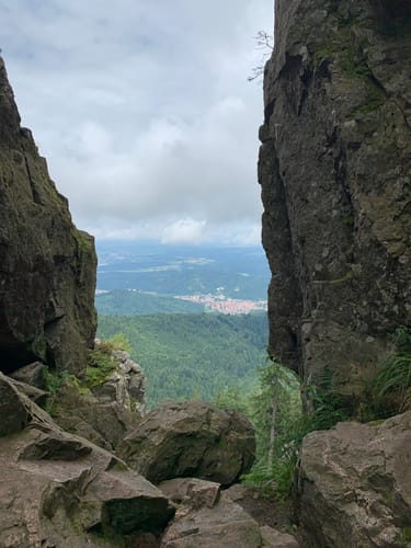 Kandelrasthaus - Großer Kandelfelsen