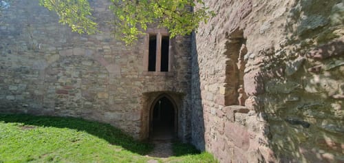"Ramholzer Schlosspark und Burg Steckelberg" Spessartspur