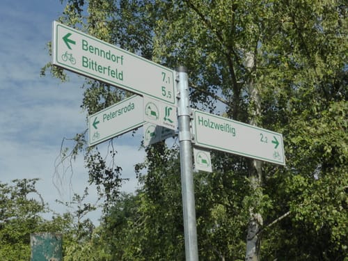 Holzweißiger Ostsee and Paupitzscher See Rundweg