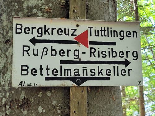 Albsteig (HW1) Etappe 16:  Risiberg (Dürbheim) - Tuttlingen