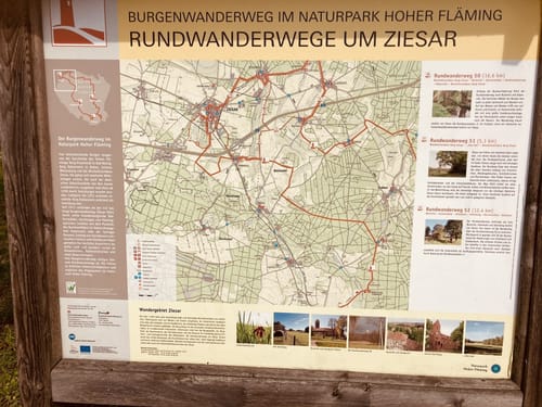 Ziesar - Bücknitz - Köpernitz