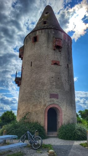Über Groß-Umstadt und Schlierbach