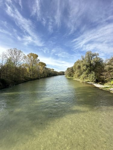 Ab Freising entlang der Isar