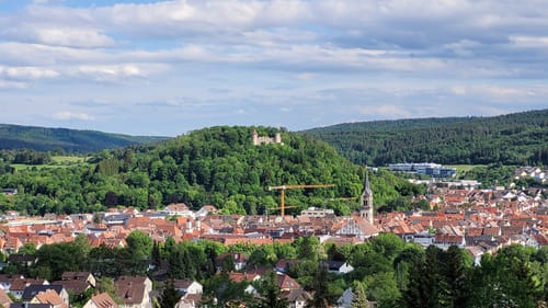 Albsteig (HW1) Etappe 16:  Risiberg (Dürbheim) - Tuttlingen