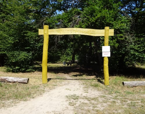 Lampertheimer Wald zwischen Lorsch und Lampertheim