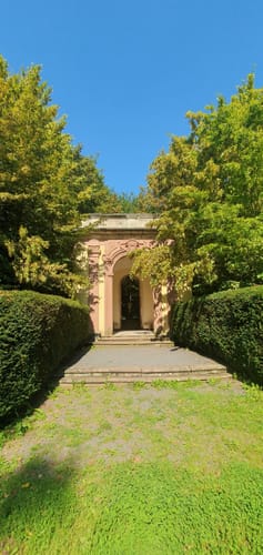 "Ramholzer Schlosspark und Burg Steckelberg" Spessartspur
