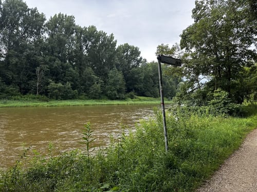 Ab Freising entlang der Isar