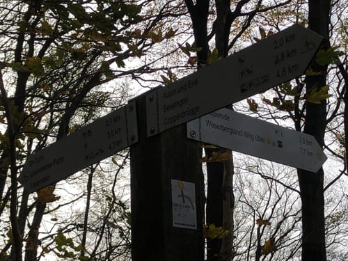 Ith-Kammweg und Jürgensweg Rundweg