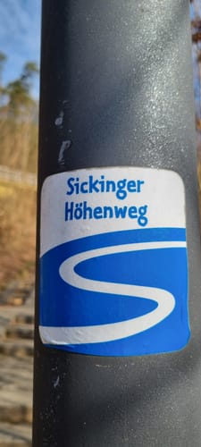 Sickinger Höhenweg bei Waldfischbach