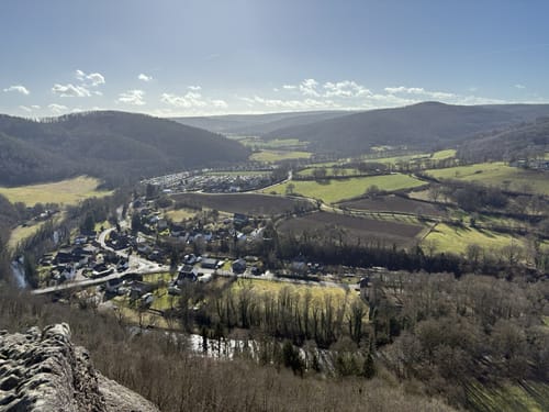 Felspassagen an der Rur
