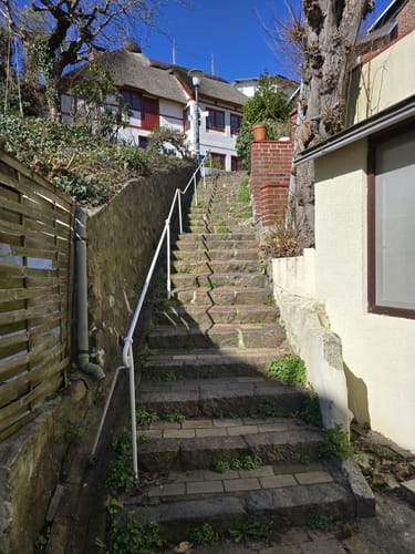 Entlang der Elbe ab Blankenese