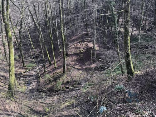 Roter Weg vom Bodentor