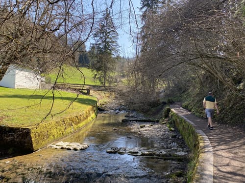 Hausbachklamm und Unterberg ab Weiler