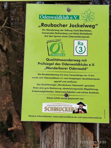 Rundwanderweg Raubach 3: Raubacher Jockelweg