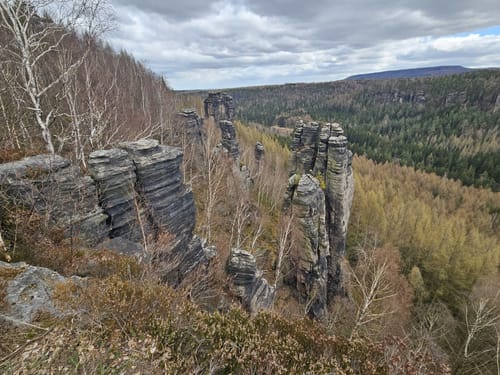 Durch das winterliche Bielatal zur Grenzplatte