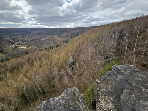 Durch das winterliche Bielatal zur Grenzplatte