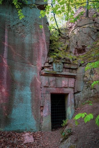 Rochlitzer Berg - Bergkeller - Gleisbergbruch