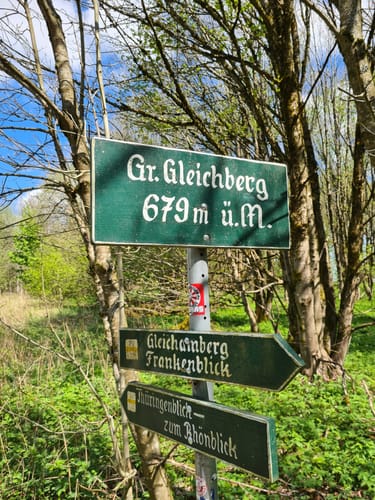 Auf den Großen Gleichberg