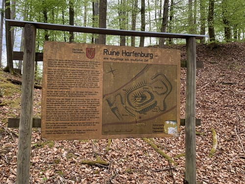 Langenthal - Heddesbach - Harfenburg