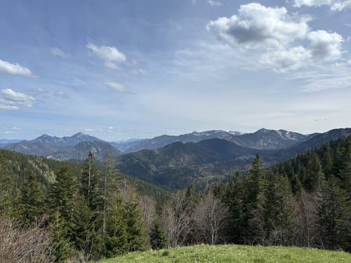 Vom Schliersee zum Tegernsee über die Gindelalm