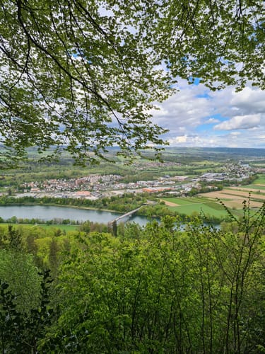 Schwarzwaldblick - Erdmanniloch - Chaisterchopf über Laufenburg