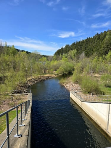 Runde um Talsperre Klingenberg