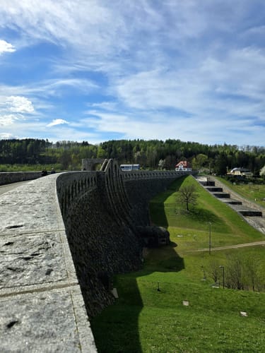 Runde um Talsperre Klingenberg