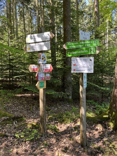 Tannerl-Kapelle und Jungfernhöhe ab Ölbergkapelle