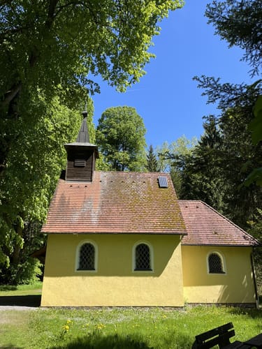 Tannerl-Kapelle und Jungfernhöhe ab Ölbergkapelle