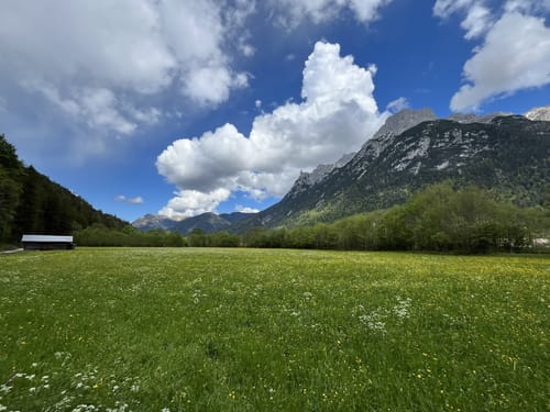 Mittenwald - Lautersee - Geisterklamm