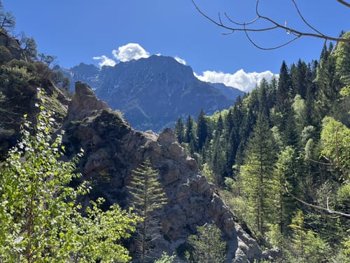 Mittenwald - Lautersee - Geisterklamm