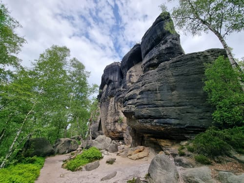 Nebelschütz, Hofeteich und Deutschbaselitz