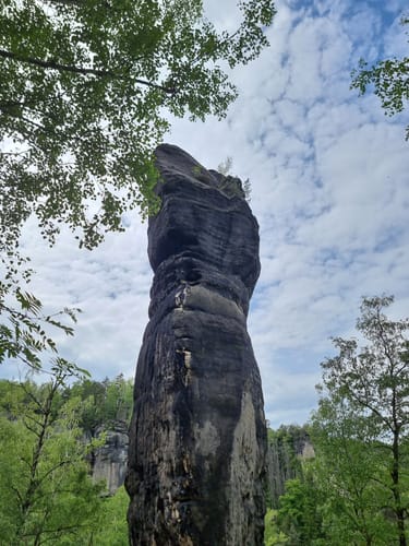 Nebelschütz, Hofeteich und Deutschbaselitz