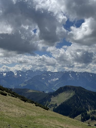 Sachrang nach Geigelstein über den Ackerwaldweg