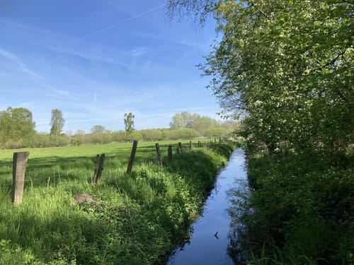 Von Achterwehr entlang des Eiderringkanals