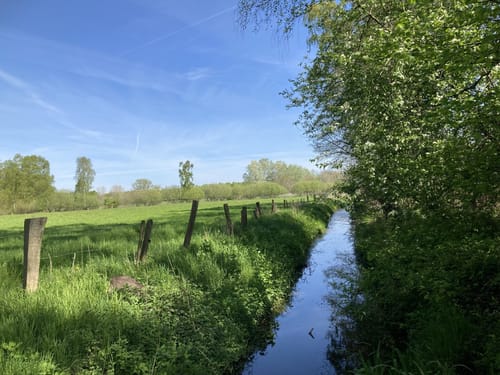 Von Achterwehr entlang des Eiderringkanals