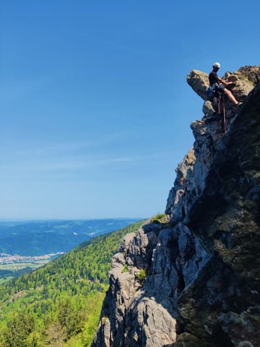 Kandelrasthaus - Großer Kandelfelsen
