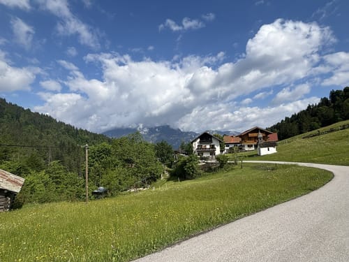 Wanderung durch die Partnachklamm und zurück über Graseck