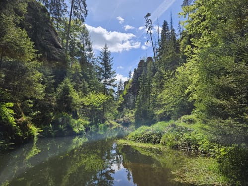 Obere Schleuse über Hinterjermsdorf