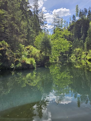 Obere Schleuse über Hinterjermsdorf