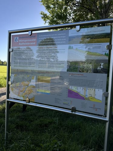 Kloster Vossenack - Todtenburch - Raffelsbrand